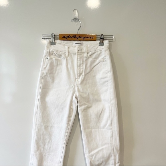Good American Good Straight White Jeans - Picture 12 of 12